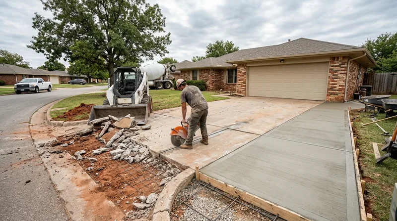 Concrete Removal & Replacement Norman