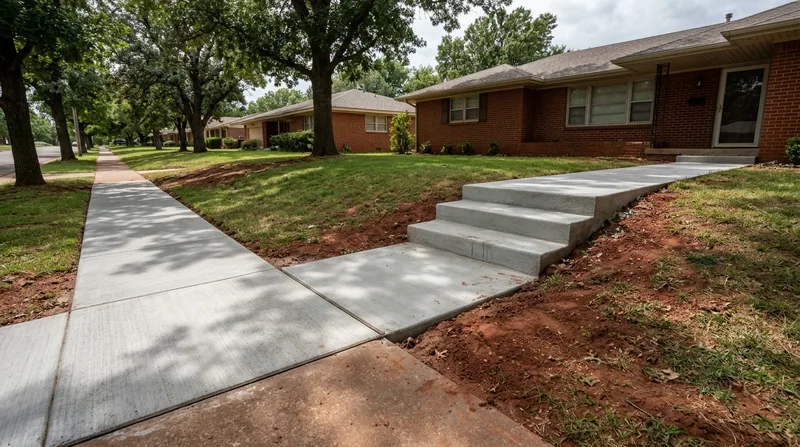 Sidewalks, Walkways & Steps Norman